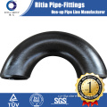DIN 180 degree carbon steel seamless elbow/pipe fittings